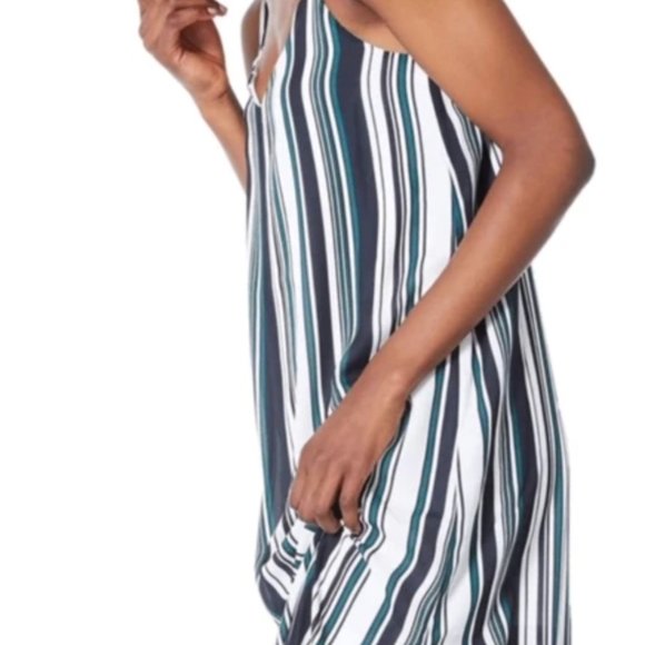 Multi Stripe Midi Dress - Picture 2 of 10